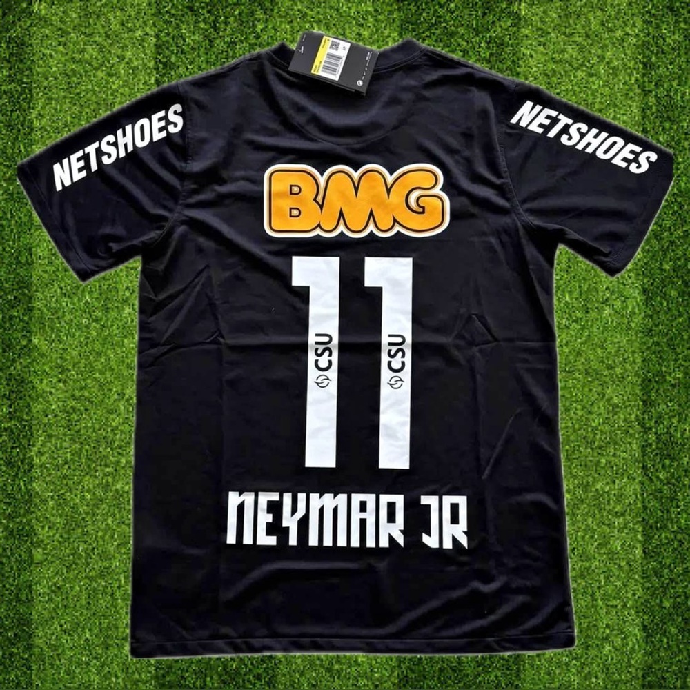 Neymar #11 Santos Retro soccer jersey